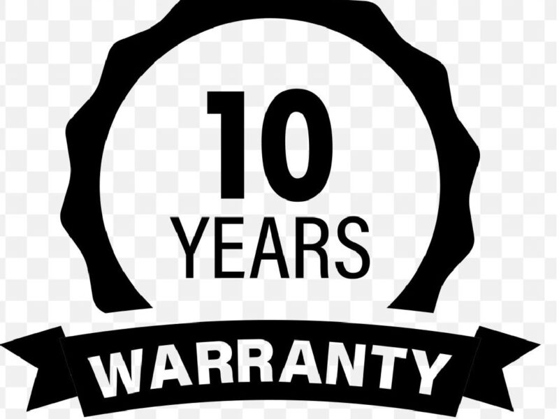 10 year warrenty