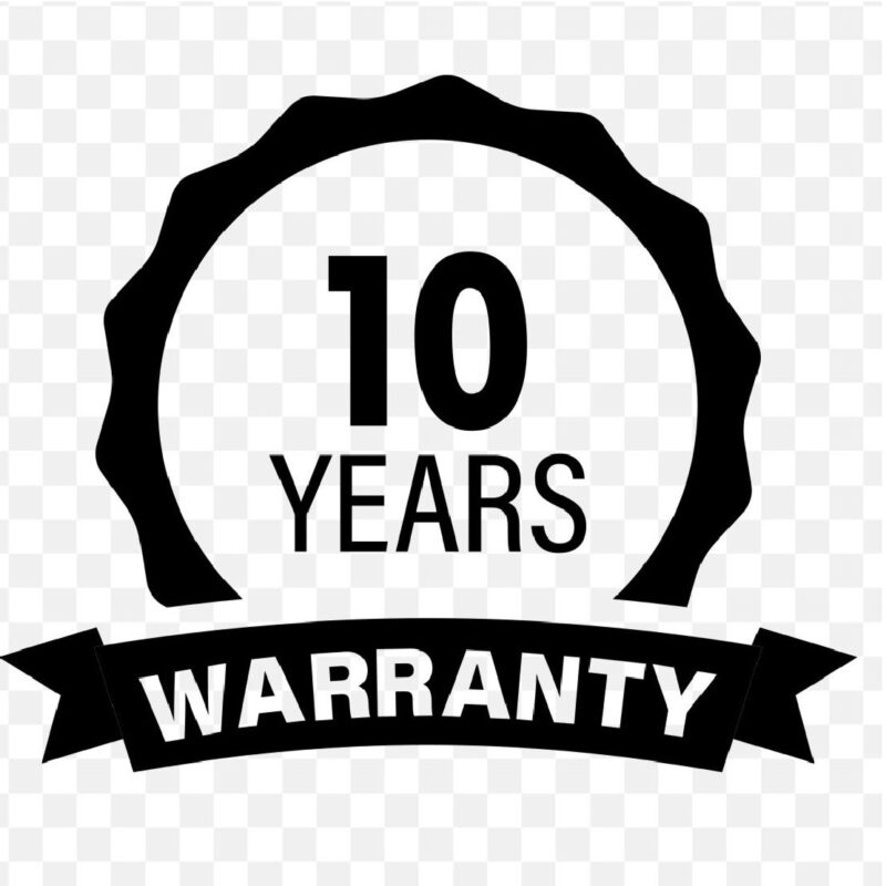 10 year warrenty